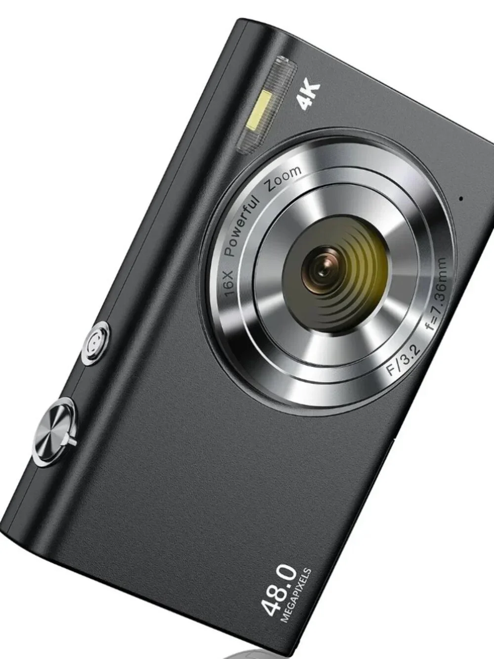 NEW 48MP 4K Digital Camera, Portable 16X Zoom Digital Camera with 32G TF Card